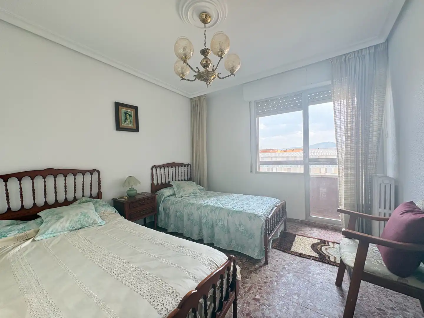 Schlafzimmer von Wohnung zum Verkauf in Arnedo mit Heizung, Abstellraum und Möbliert