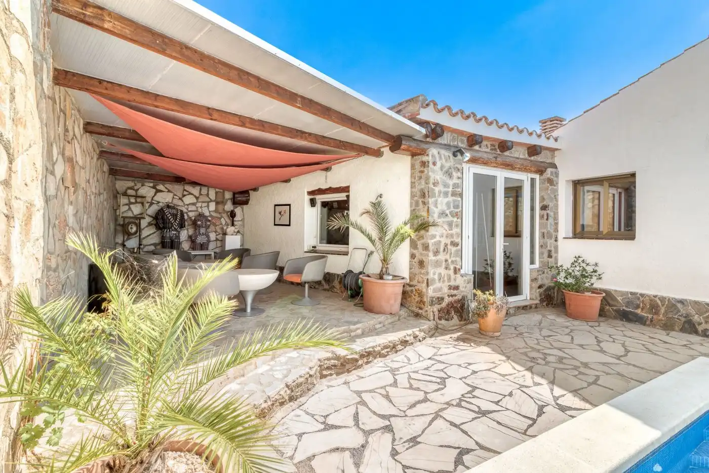 Terrassa de Casa o xalet en venda en Roses amb Aire condicionat, Calefacció i Jardí privat