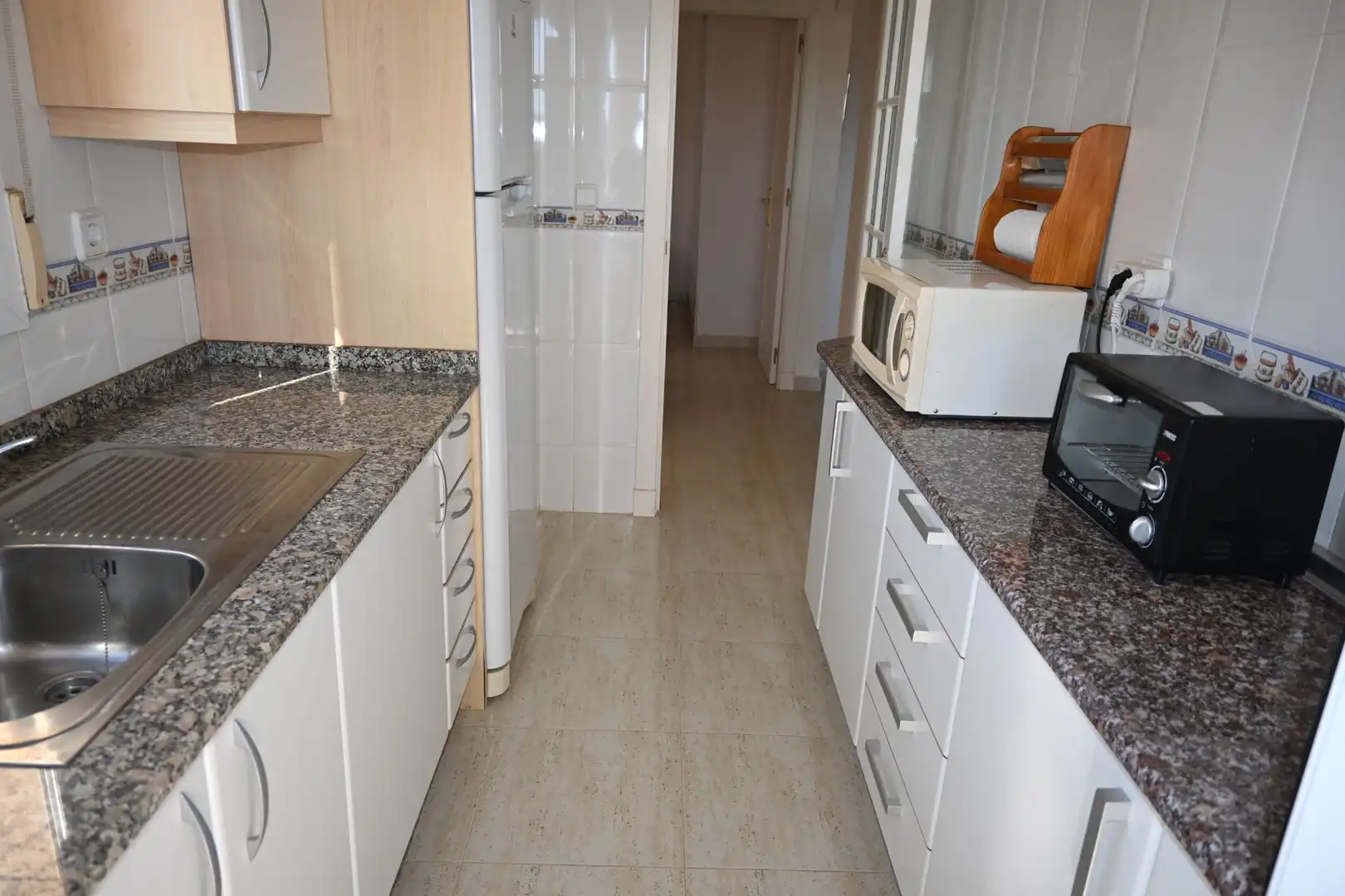 Cocina de Apartamento en venta en La Manga del Mar Menor con Aire acondicionado, Terraza y Amueblado