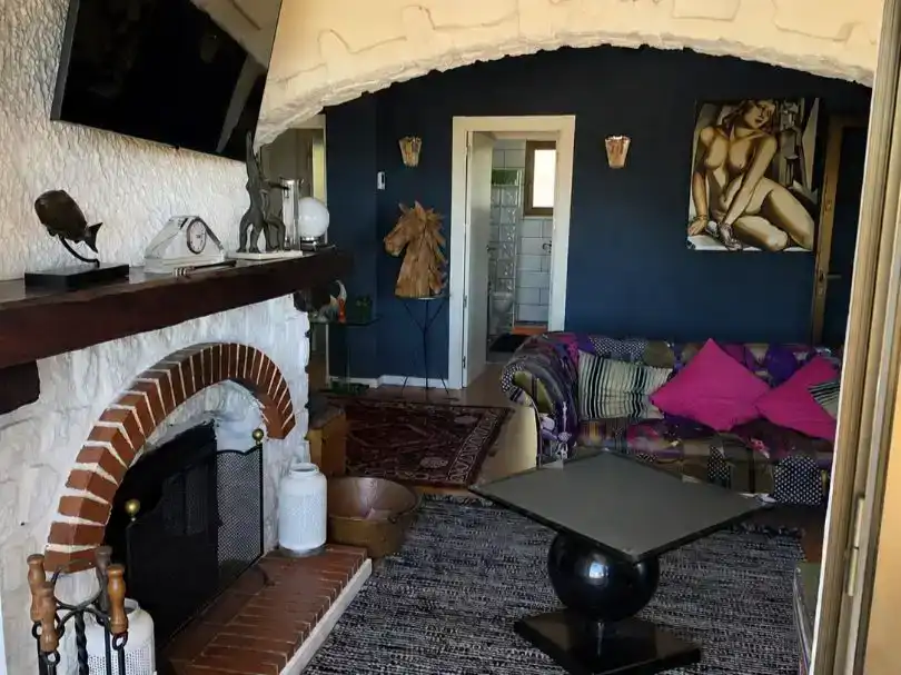 Sala de estar de Casa o chalet en venta en Dénia con Aire acondicionado, Jardín privado y Trastero