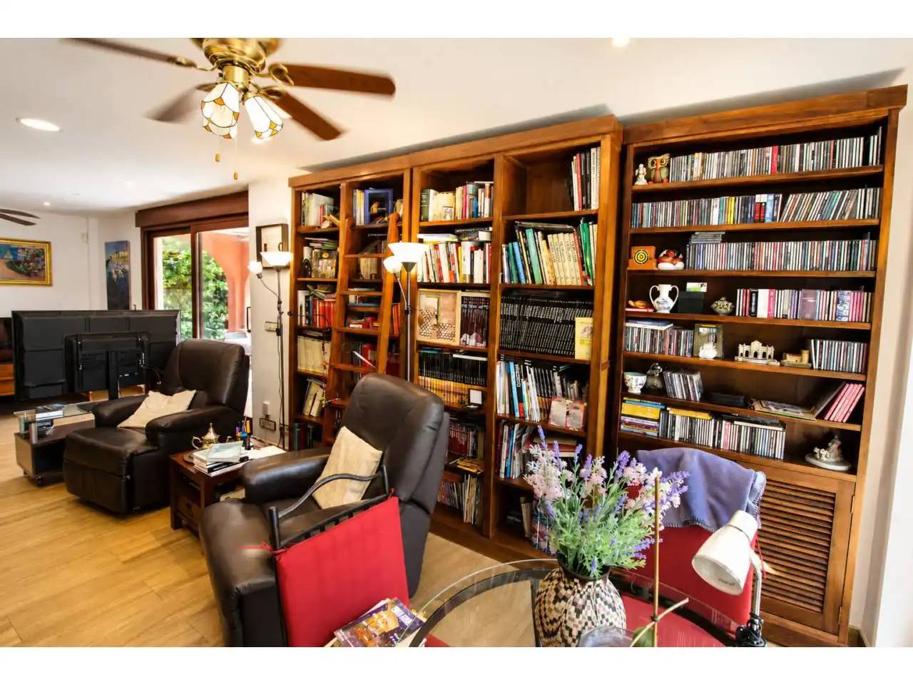 Living room of Houses for sale in Cabanillas del Campo  with Private garden, Terrace and Swimming Pool