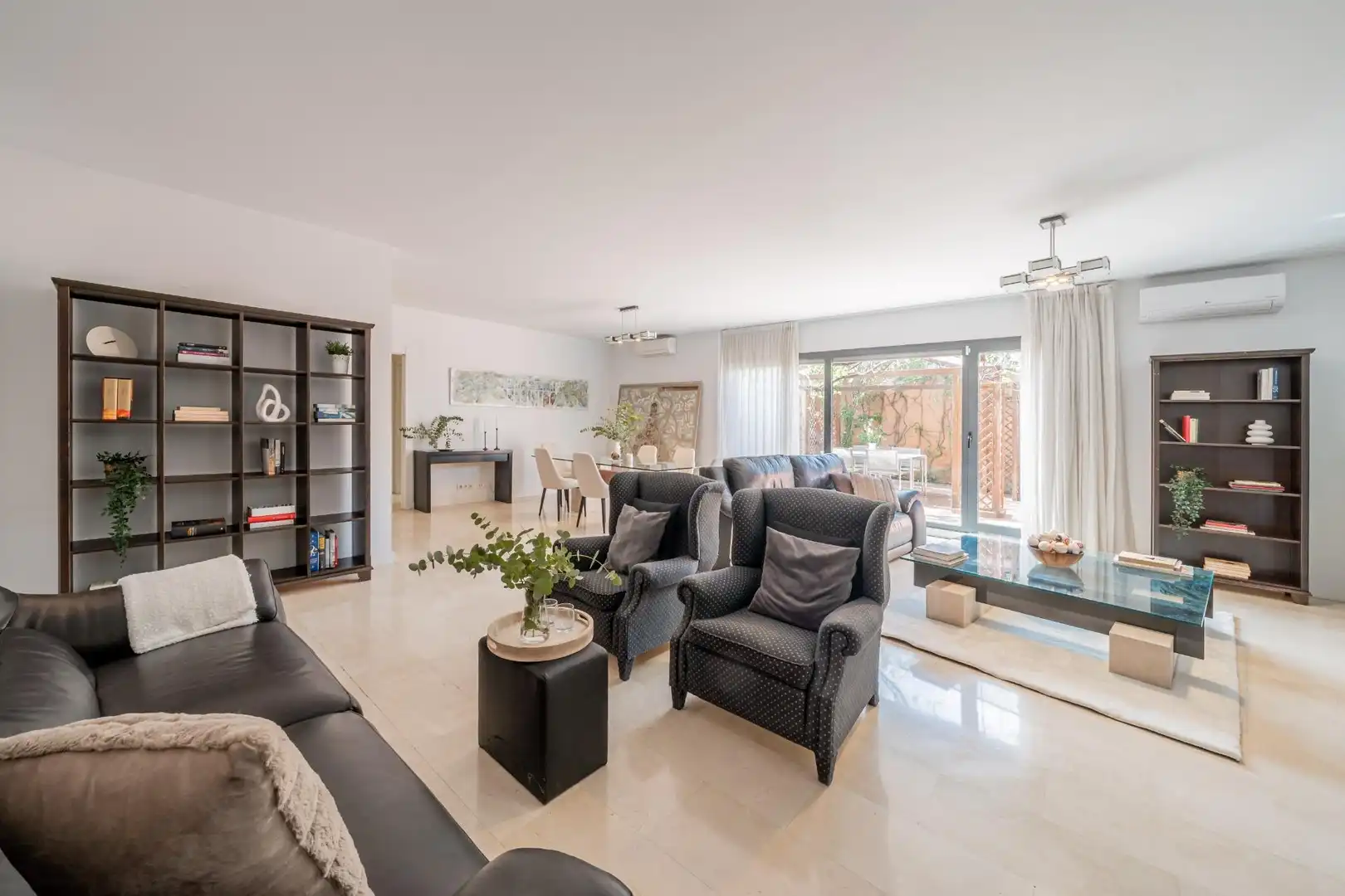 Sala d'estar de Àtic en venda en Torrelodones amb Aire condicionat, Calefacció i Jardí privat