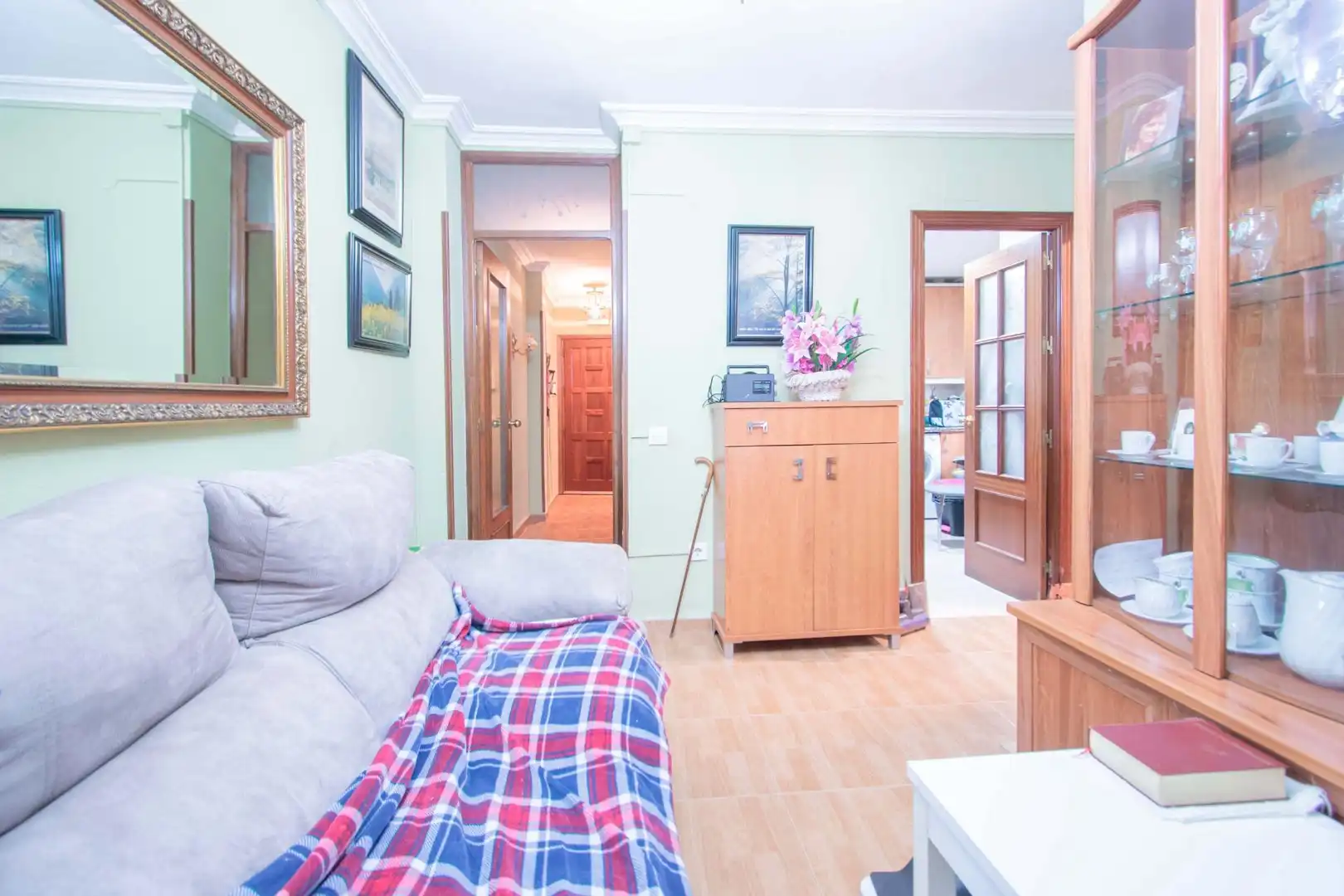 Bedroom of Flat for sale in Sevilla  with Air Conditioner and Terrace