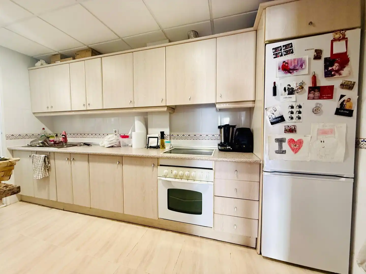 Kitchen of Flat for sale in Águilas  with Private garden, Terrace and Furnished