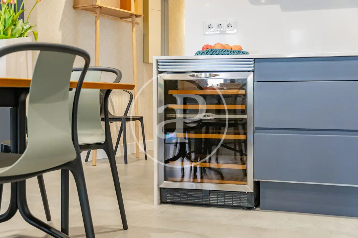 Kitchen of Flat for sale in Madrid  with Air Conditioner, Heating and Balcony