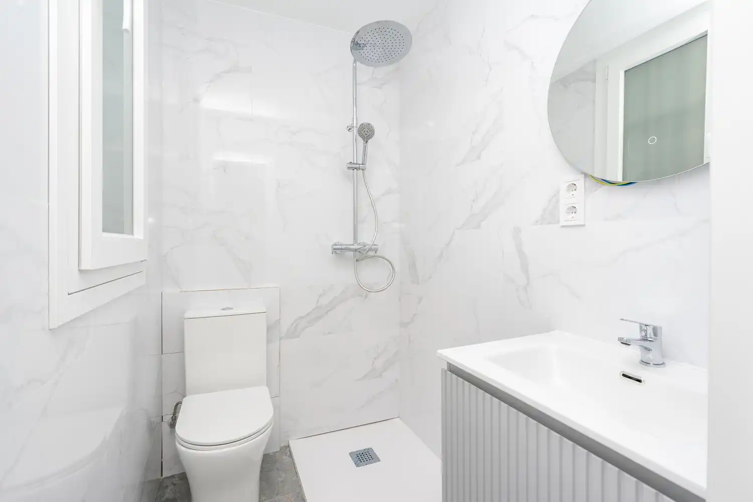 Badezimmer von Wohnung zum Verkauf in Madrid