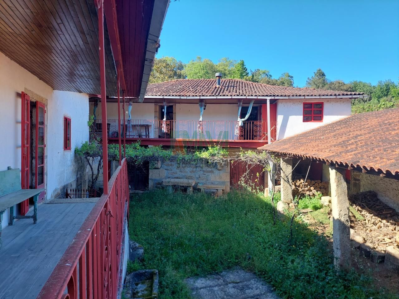 Exterior view of House or chalet for sale in Castrelo de Miño  with Private garden and Balcony