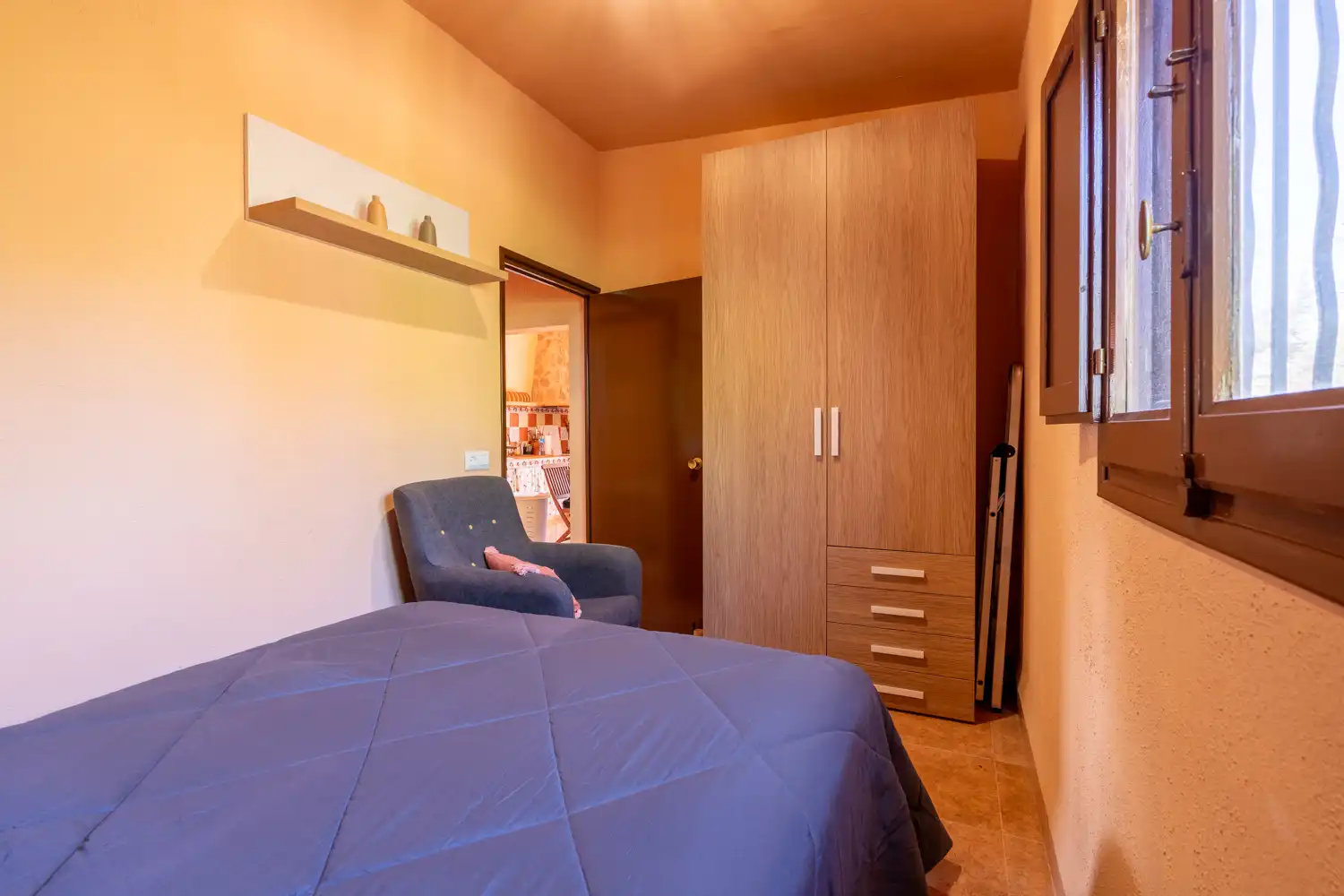 Dormitori de Casa o xalet en venda en Tortosa amb Jardí privat, Moblat i Rentadora