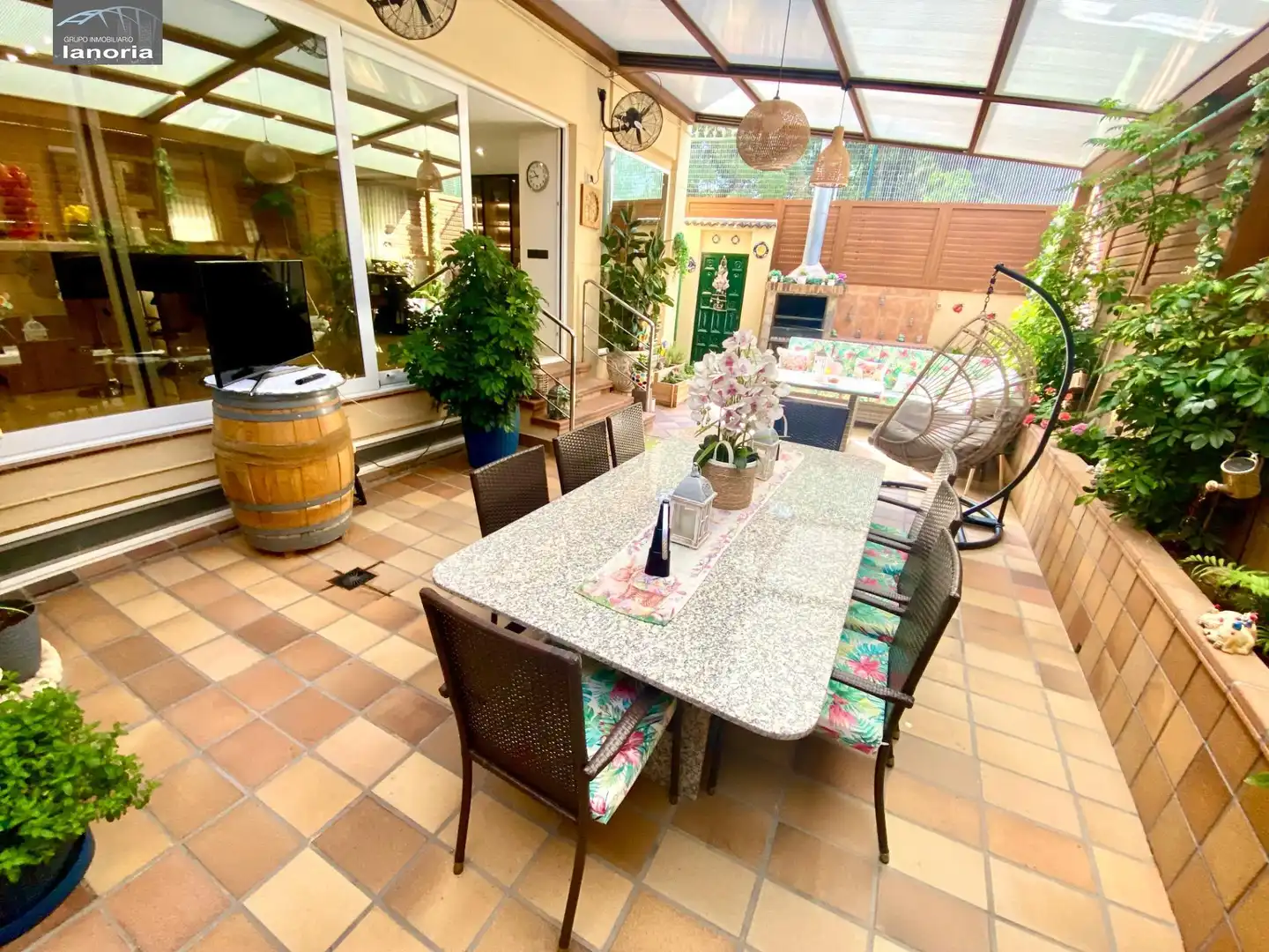 Terrace of Detached homes for sale in Albacete  with Air Conditioner, Heating and Parquet flooring