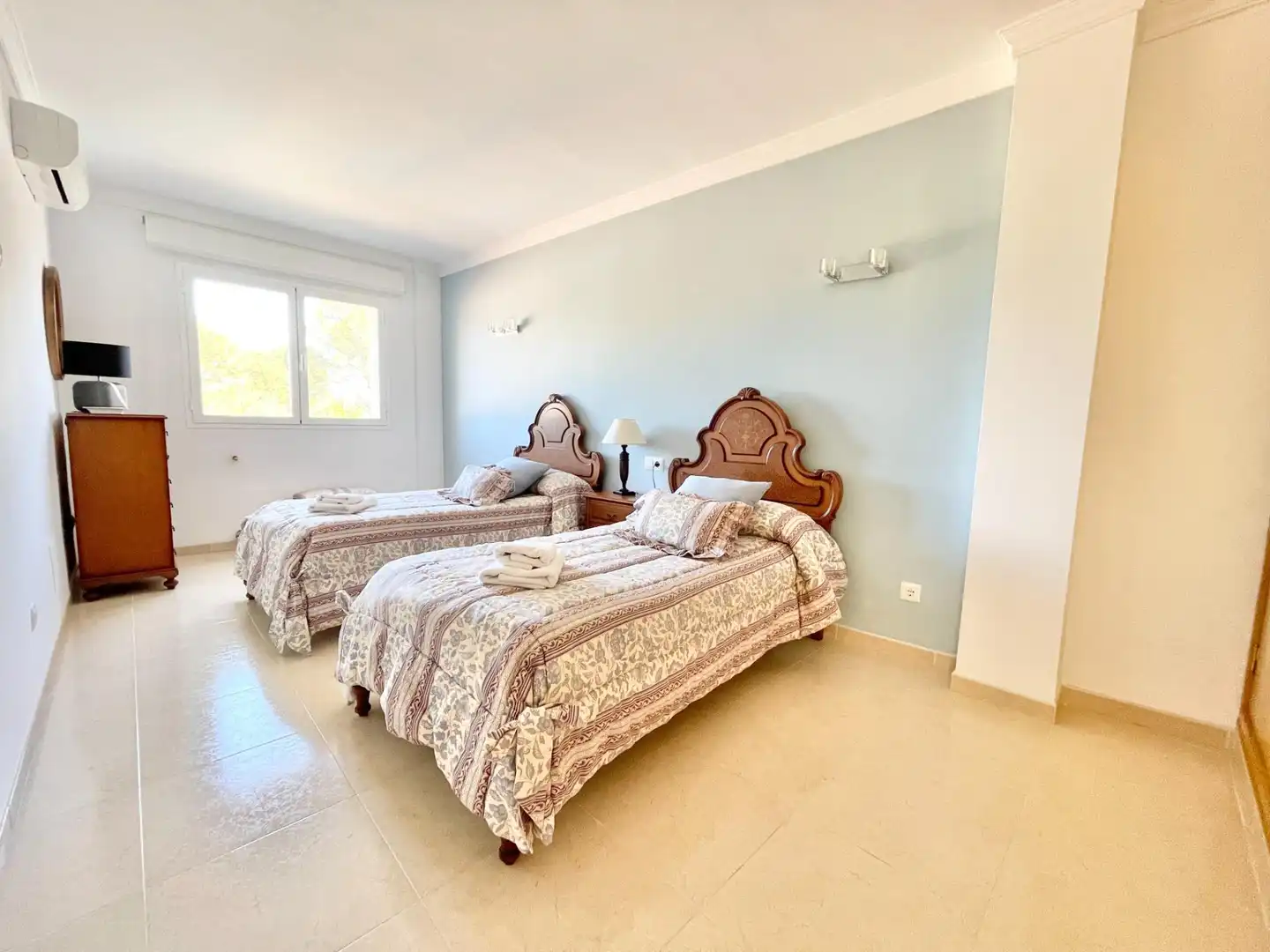 Schlafzimmer von Haus oder Chalet zum Verkauf in Llucmajor mit Klimaanlage, Privatgarten und Balkon