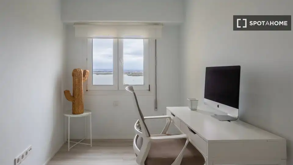 Habitación de Piso de alquiler en Valencia con Aire acondicionado, Calefacción y Amueblado
