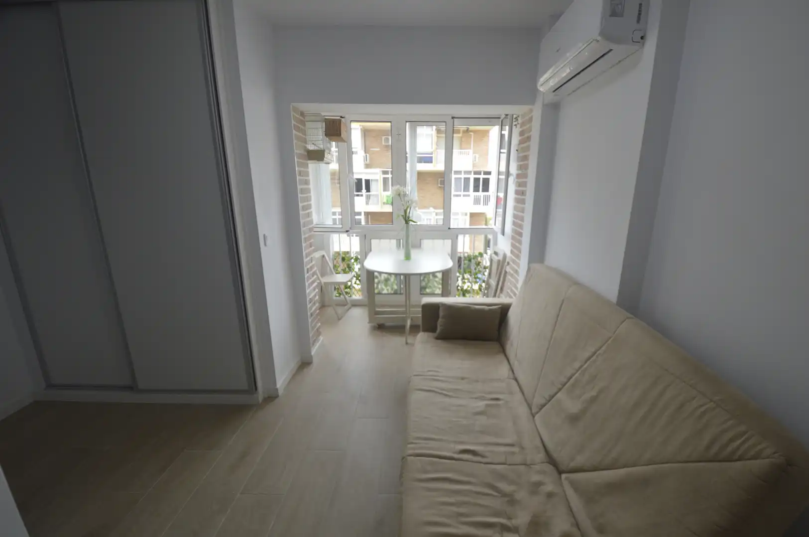 Balcony of Study for rent to own in Benalmádena  with Air Conditioner, Terrace and Furnished