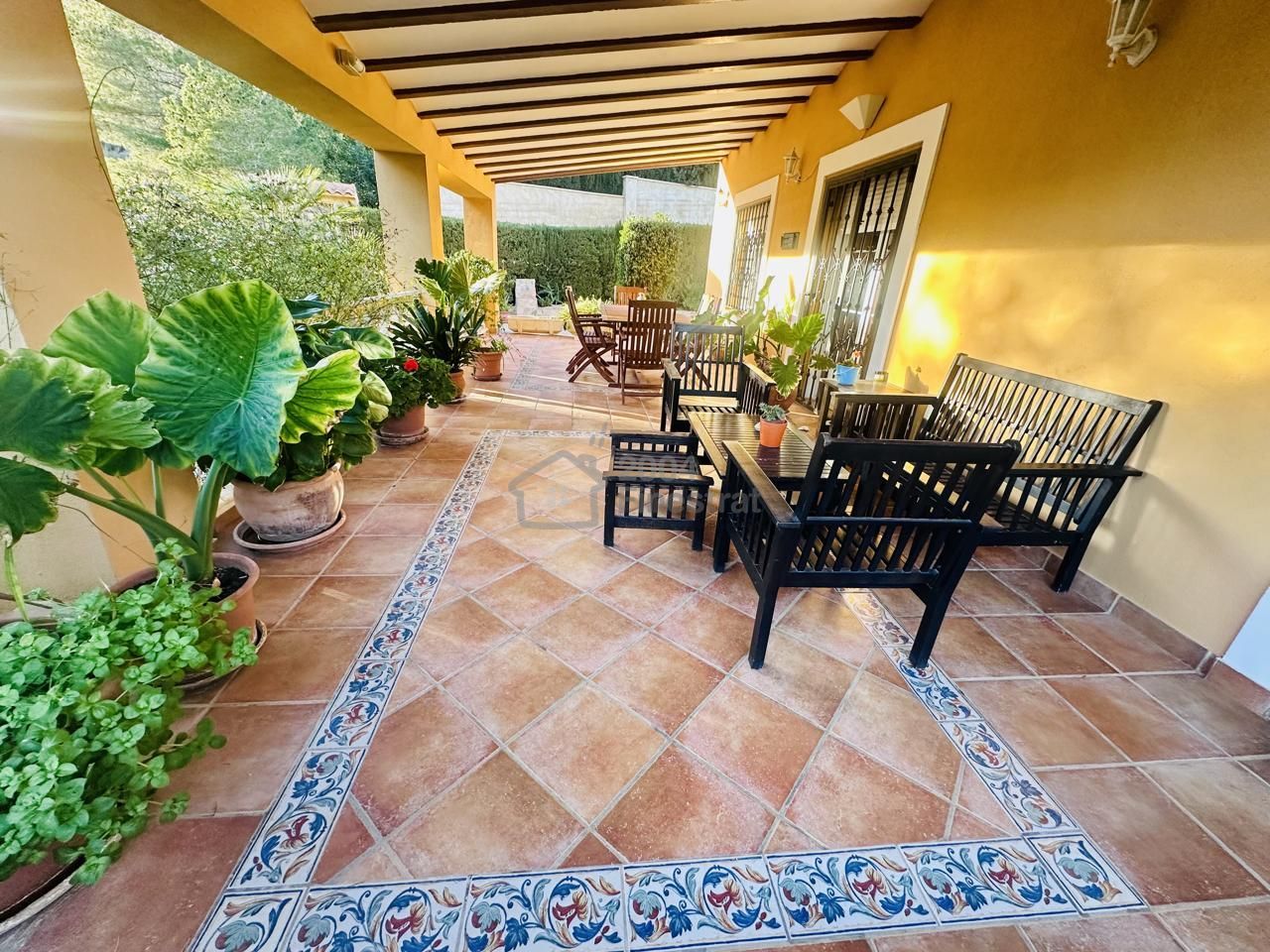 Terraza de Casa o chalet en venta en Finestrat con Aire acondicionado, Jardín privado y Terraza