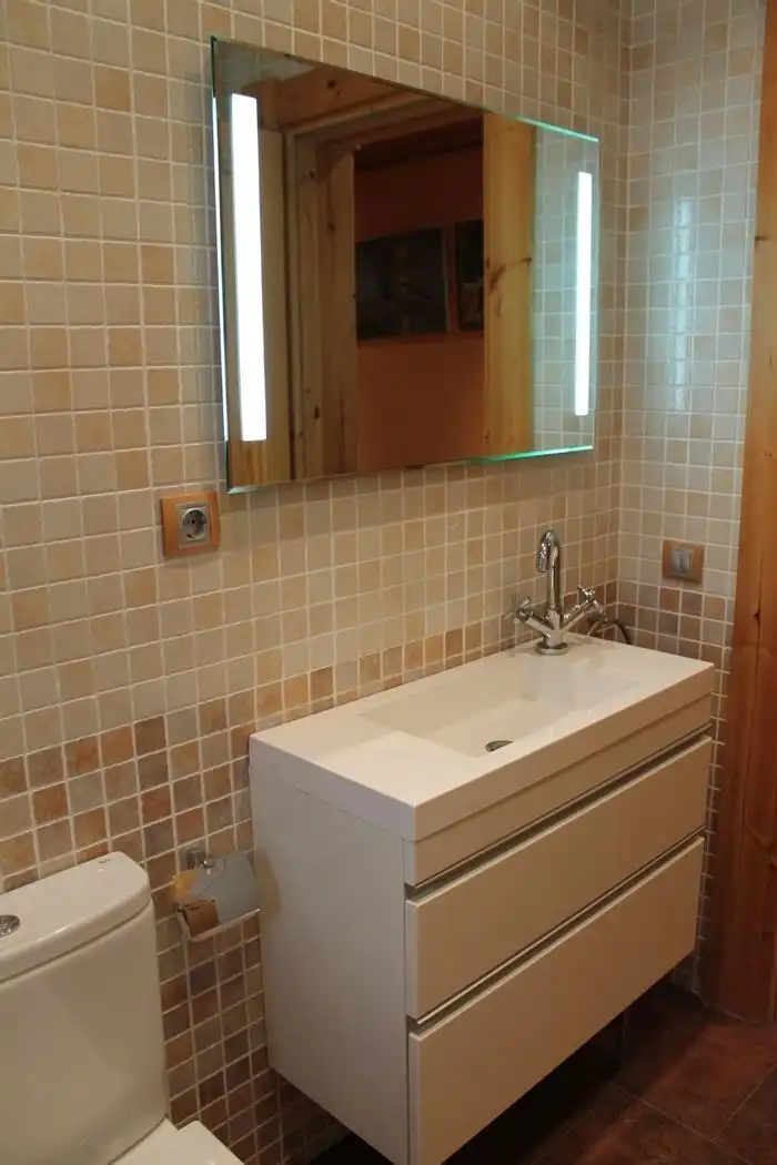 Bany de Casa o xalet en venda en Vallgorguina amb Calefacció, Jardí privat i Terrassa