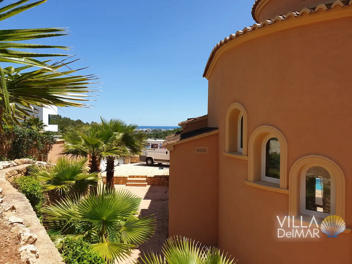 Vista exterior de Casa o xalet en venda en Jávea / Xàbia amb Calefacció, Jardí privat i Terrassa
