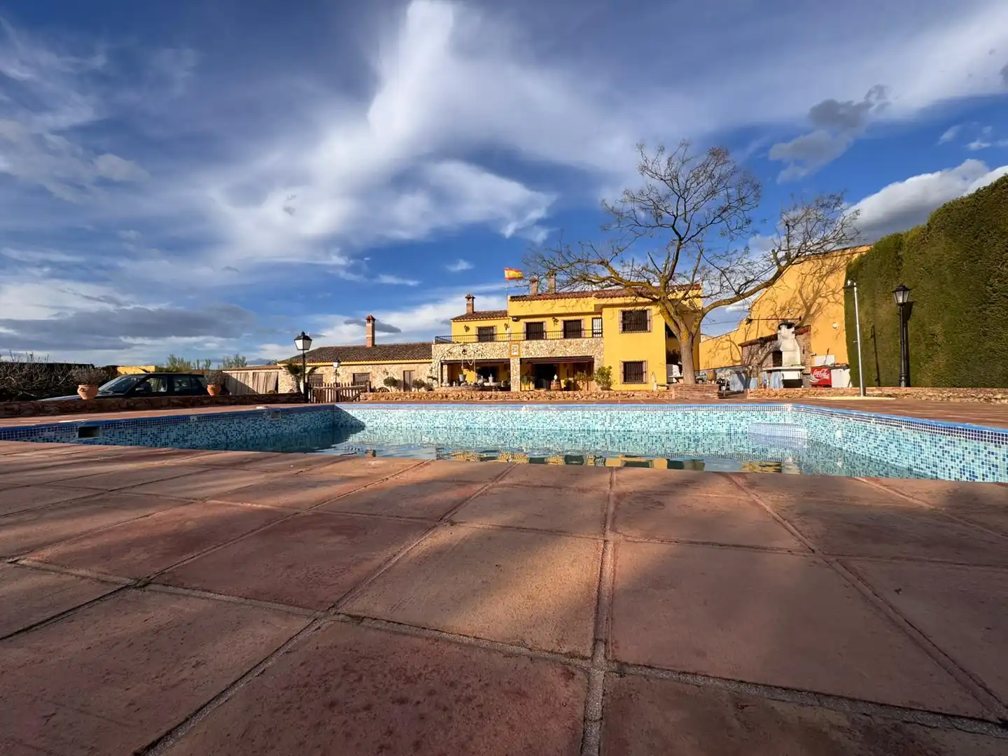 Piscina de Finca rústica en venta en Villanueva del Trabuco con Jardín privado, Trastero y Piscina