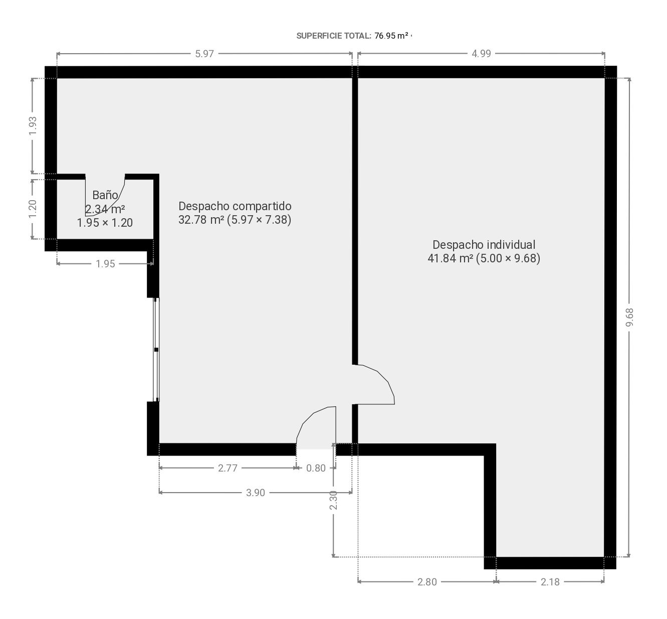 Estudi en venda en  Barcelona Capital