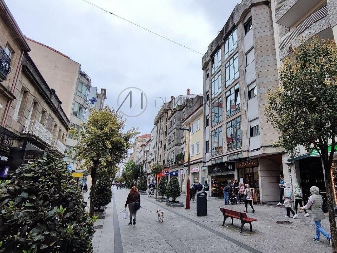Vista exterior de Piso en venta en Vigo  con Calefacción y Amueblado