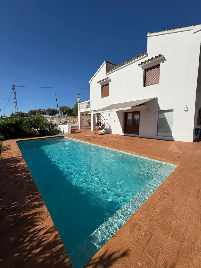 Swimming pool of Country homes for rent in Benissa  with Terrace and Swimming Pool