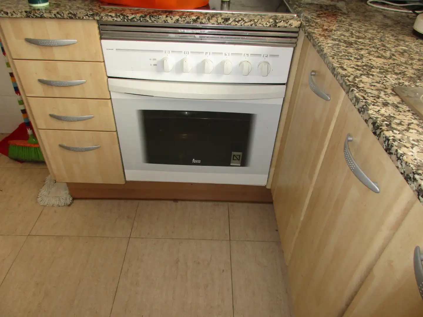 Cocina de Piso de alquiler en Reus con Calefacción, Parquet y Amueblado