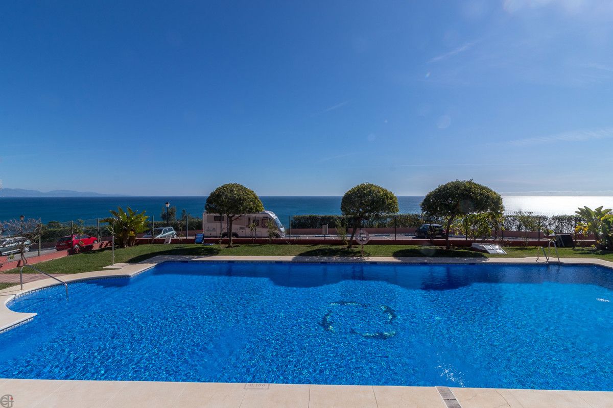 Swimming pool of Attic for sale in Manilva  with Air Conditioner, Heating and Terrace