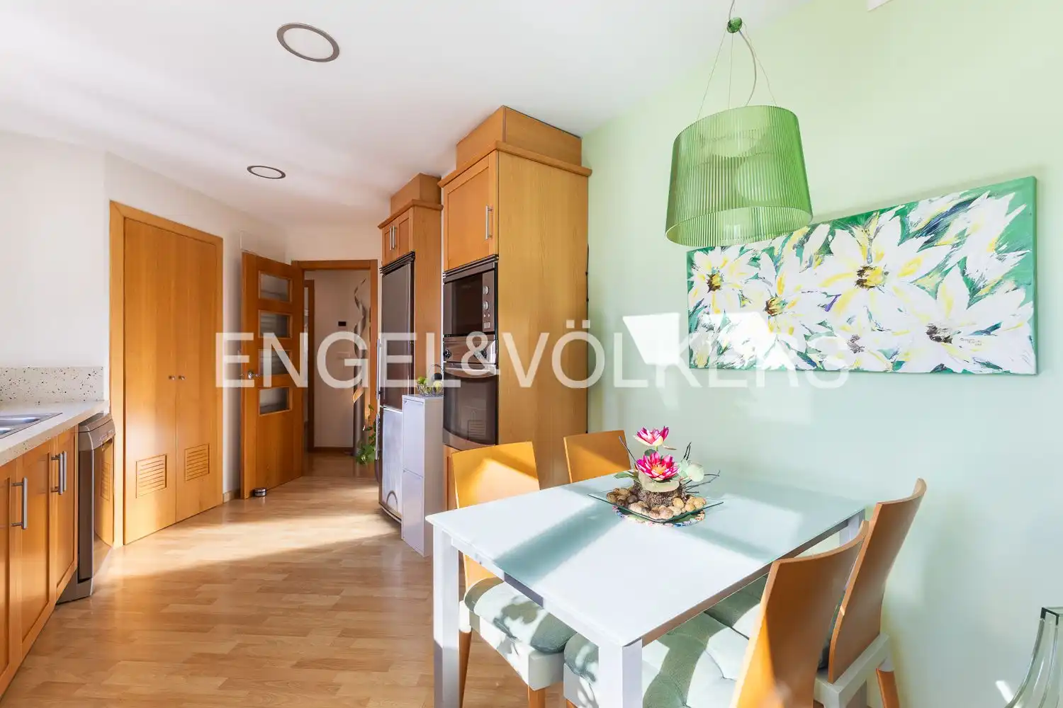 Kitchen of Attic for sale in Valencia  with Air Conditioner, Heating and Terrace
