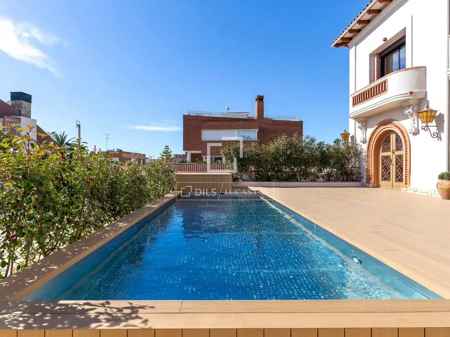 Piscina de Casa o chalet en venta en Sant Just Desvern con Aire acondicionado, Jardín privado y Terraza