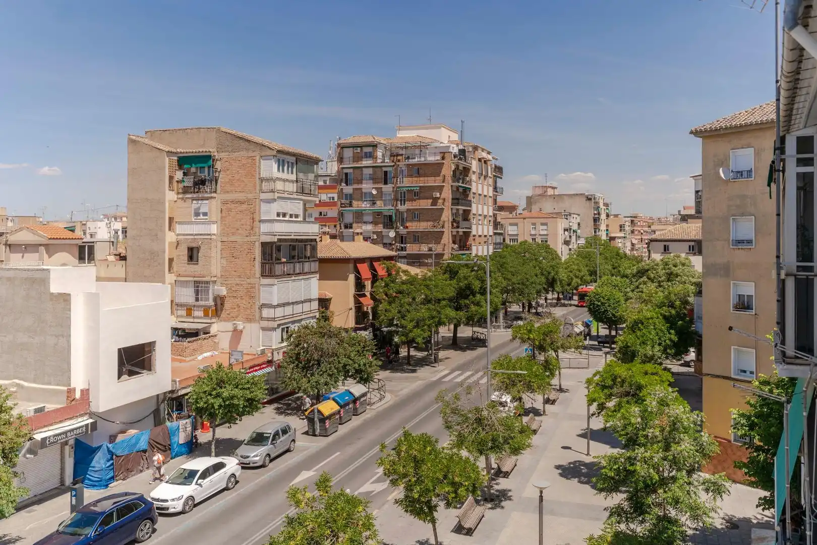 Exterior view of Flat for rent in Granada  with Furnished