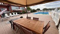 Terrace of House or chalet for sale in El Castillo de las Guardas  with Air Conditioner, Heating and Private garden