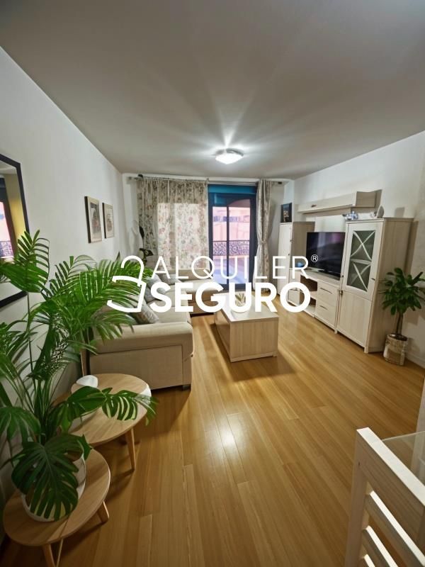 Living room of Flat to rent in Yebes  with Heating, Swimming Pool and Furnished