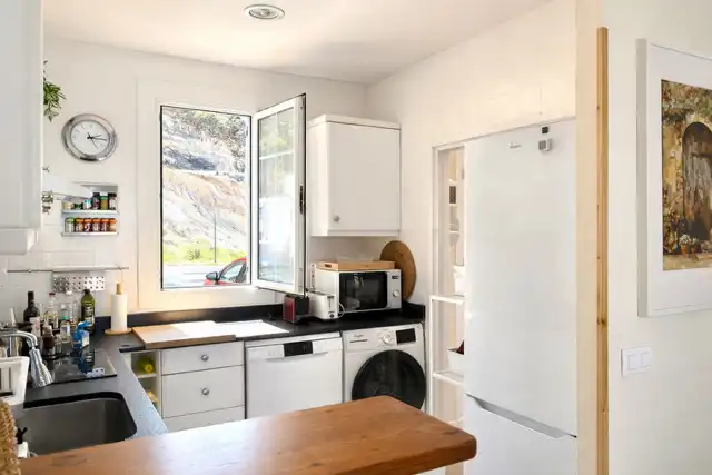 Küche von Einfamilien-Reihenhaus zum Verkauf in Es Mercadal mit Terrasse