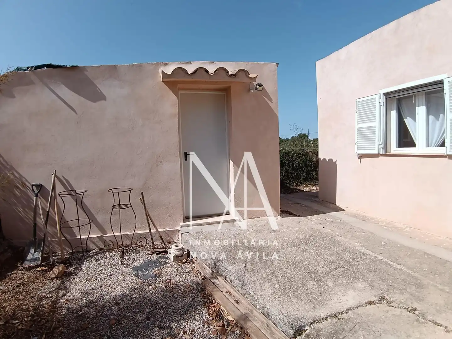 Vista exterior de Finca rústica en venda en Sencelles amb Calefacció, Jardí privat i Piscina