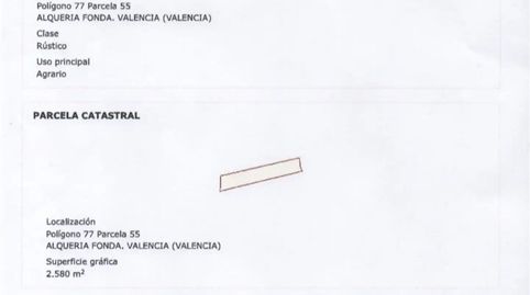 Foto 2 de Terreno en venta en Camino de Carpesa a Montcada, 23, Poble Nou, Valencia Capital