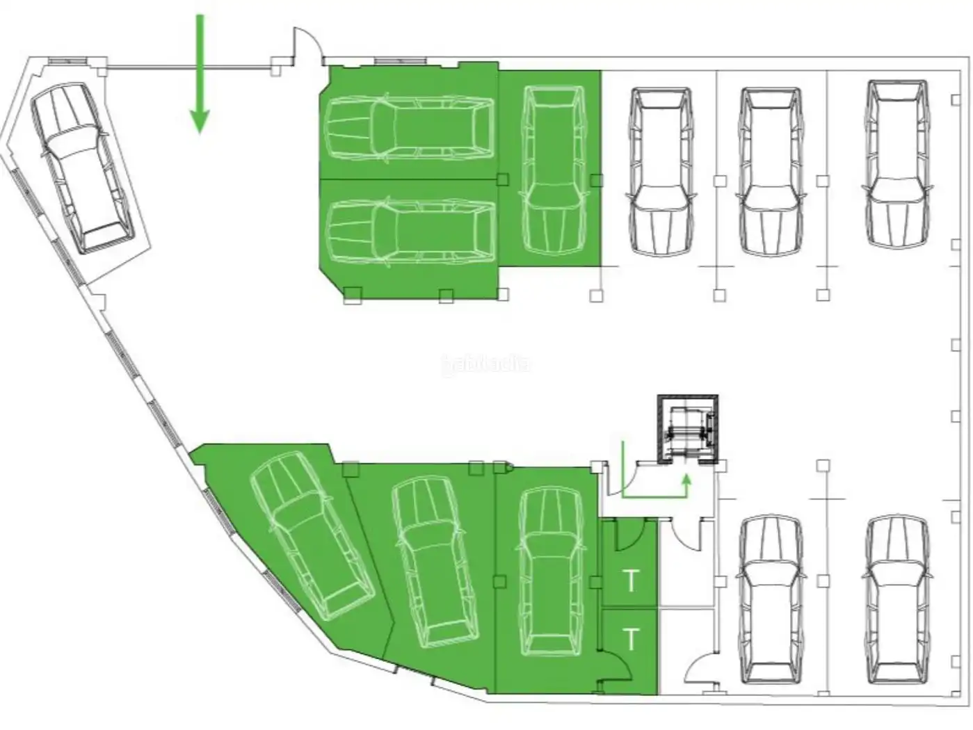 Parking to rent in Rúa da Ponte 4