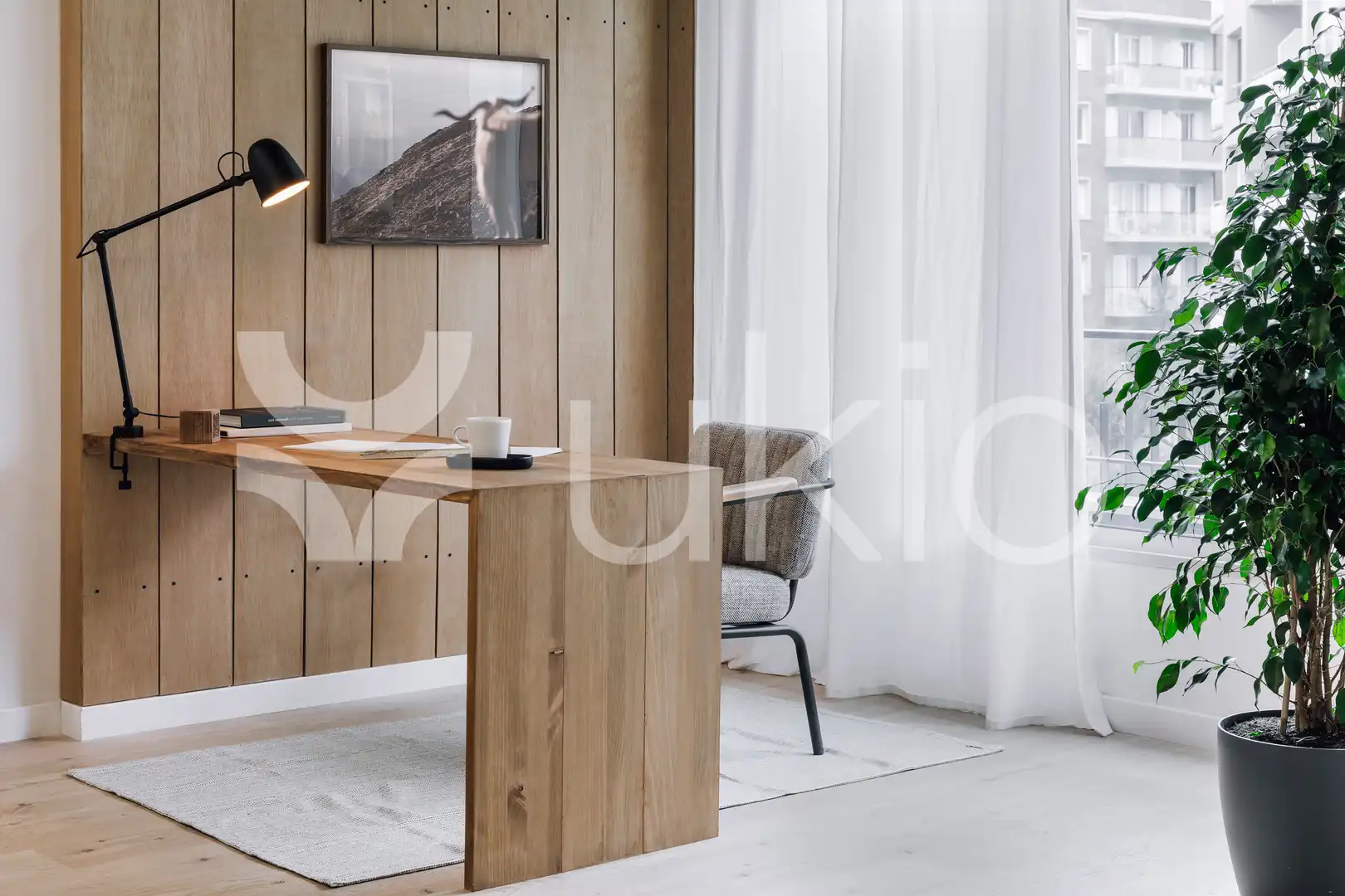 Sala d'estar de Apartament de lloguer en Barcelona amb Aire condicionat, Calefacció i Moblat