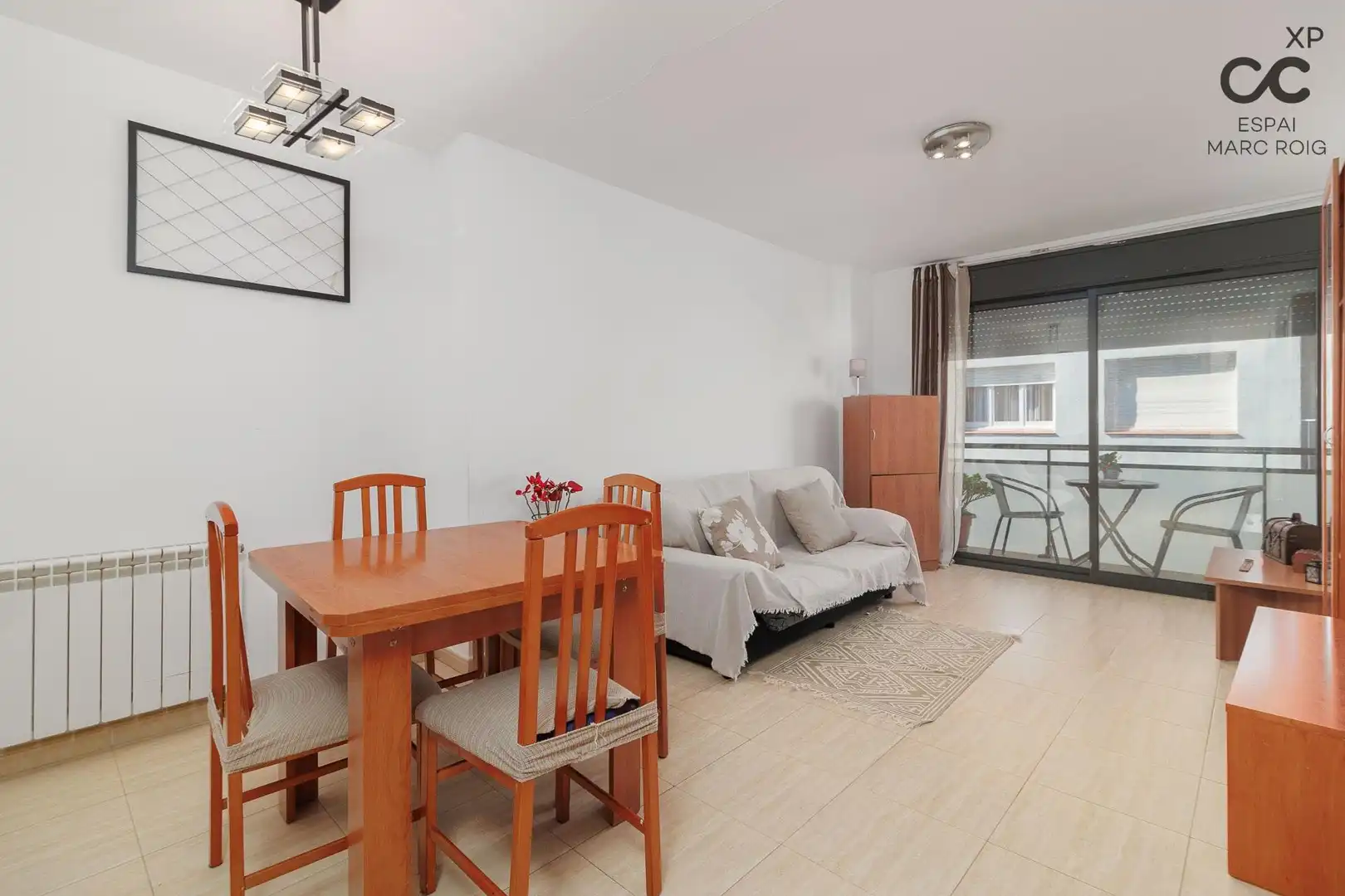 Wohnzimmer von Wohnung zum Verkauf in Figueres mit Heizung, Terrasse und Möbliert