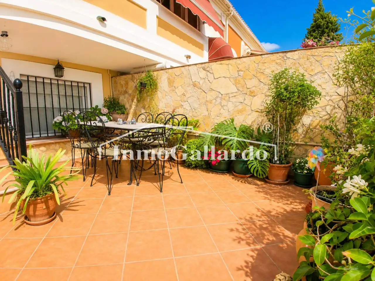 Terraza de Casa adosada en venta en Málaga con Aire acondicionado, Terraza y Piscina comunitaria