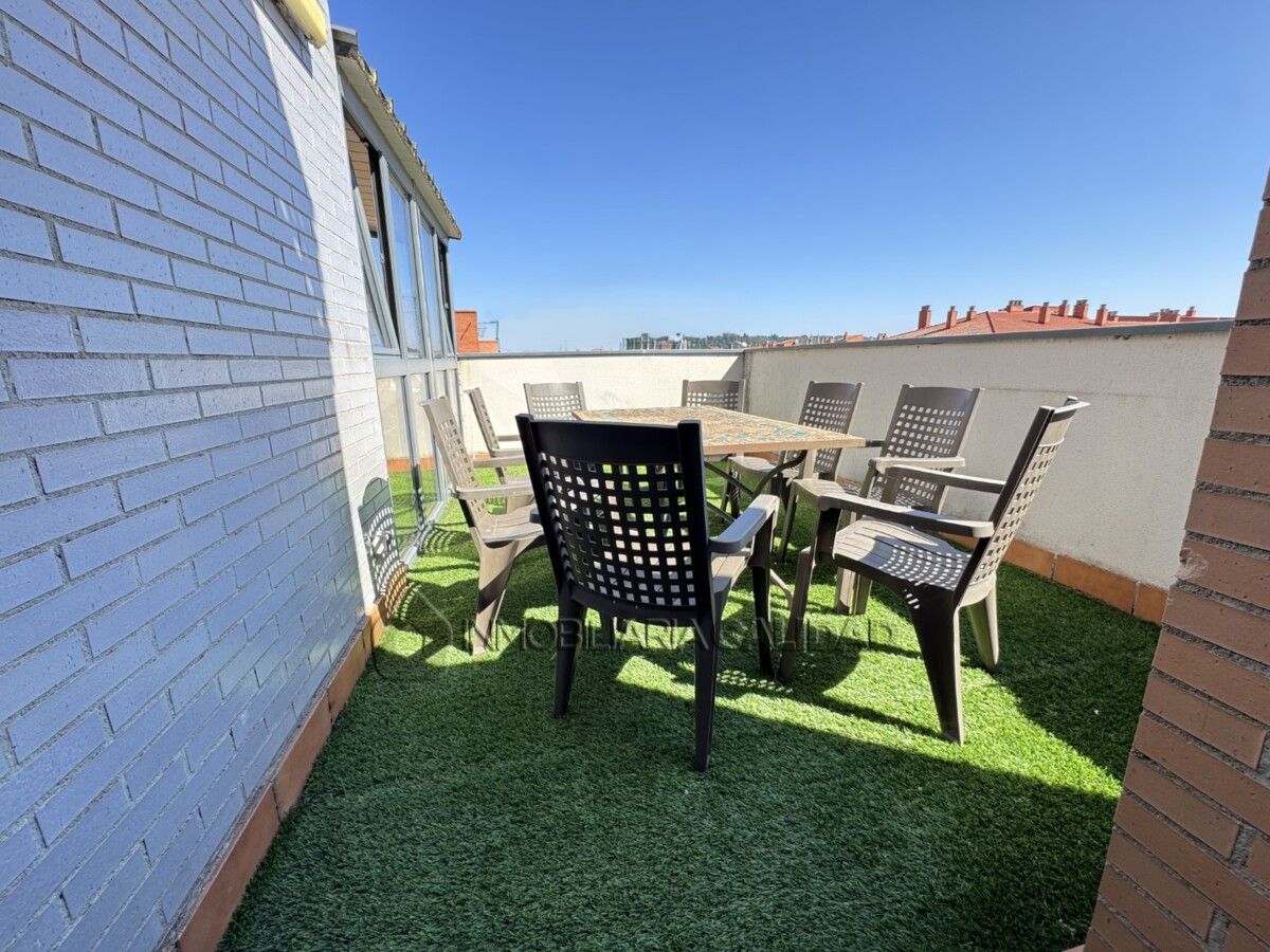 Terrace of Flat for sale in Burgos Capital  with Heating, Terrace and Storage room