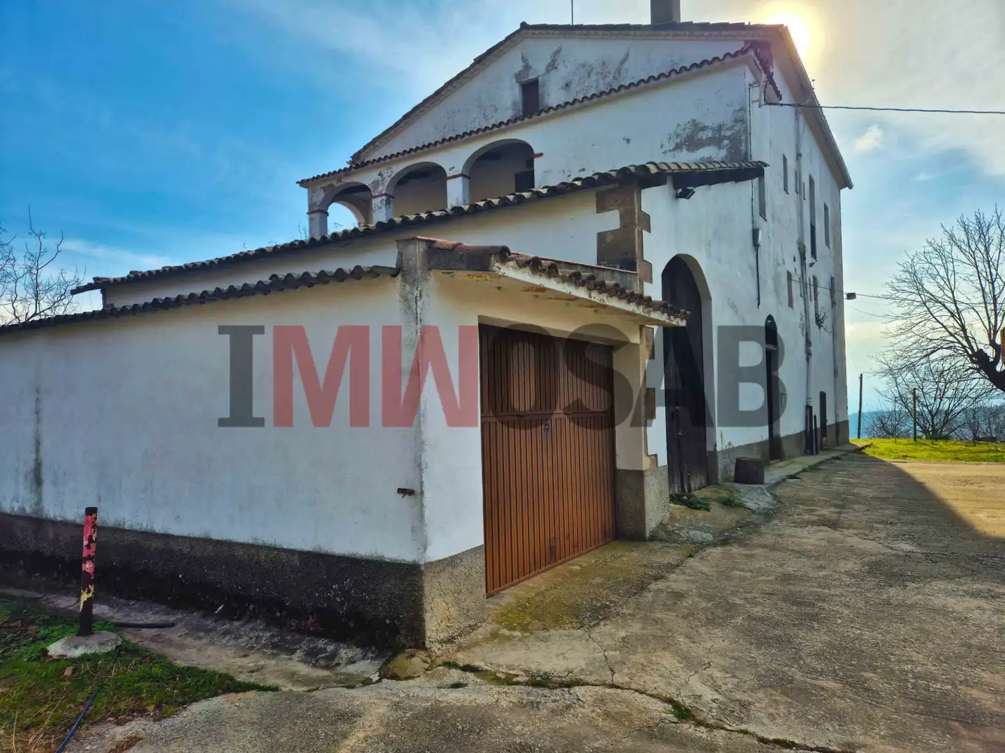 Vista exterior de Finca rústica en venda en Berga amb Jardí privat, Terrassa i Balcó