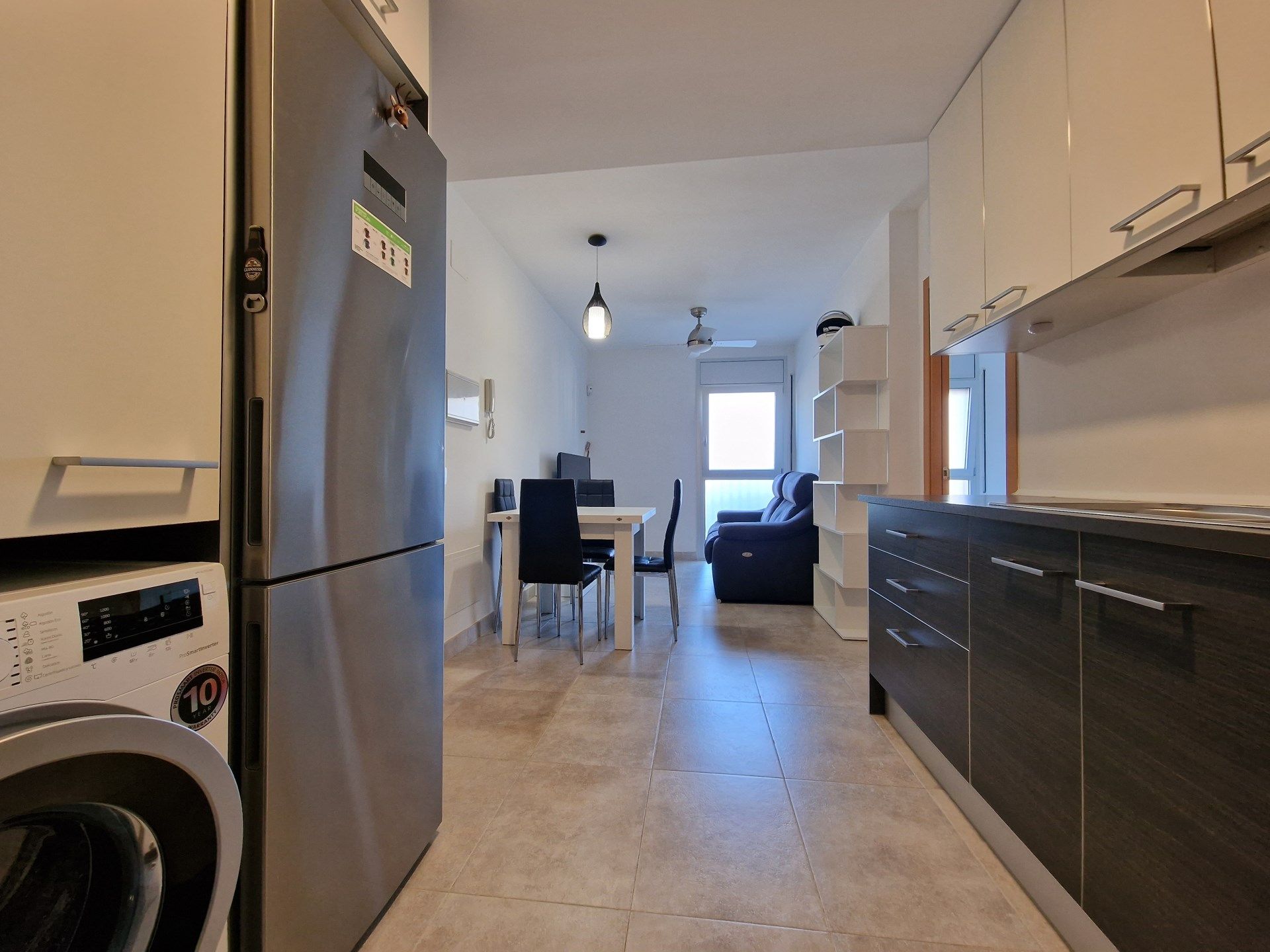 Cuina de Planta baixa de lloguer en Quart amb Calefacció, Traster i Moblat