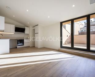 Living room of Attic for sale in Terrassa  with Air Conditioner, Terrace and Swimming Pool