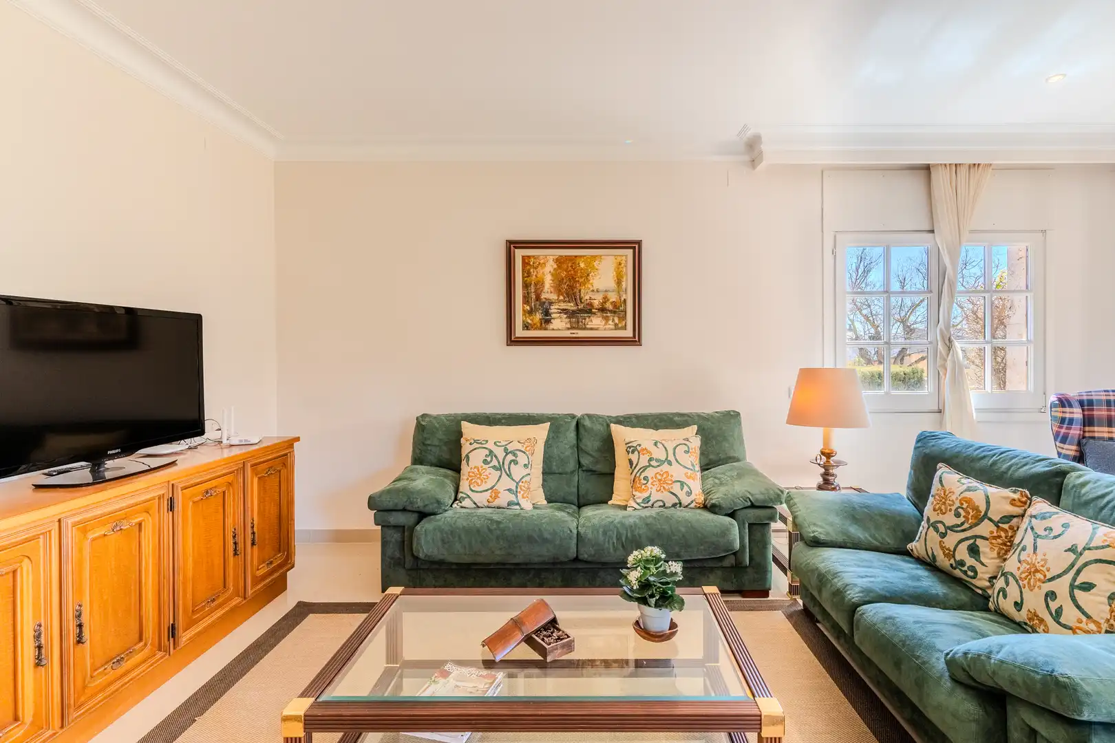Sala d'estar de Casa o xalet en venda en Palafrugell amb Aire condicionat, Jardí privat i Terrassa