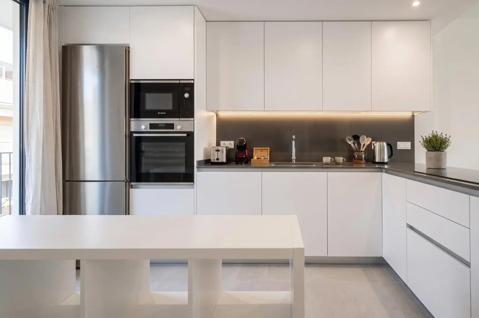 Kitchen of Ground floor for sale in Mijas  with Air Conditioner, Private garden and Terrace