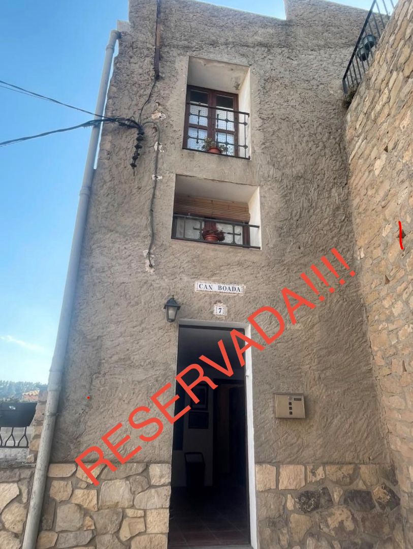 Exterior view of Houses for sale in Els Omells de na Gaia  with Furnished