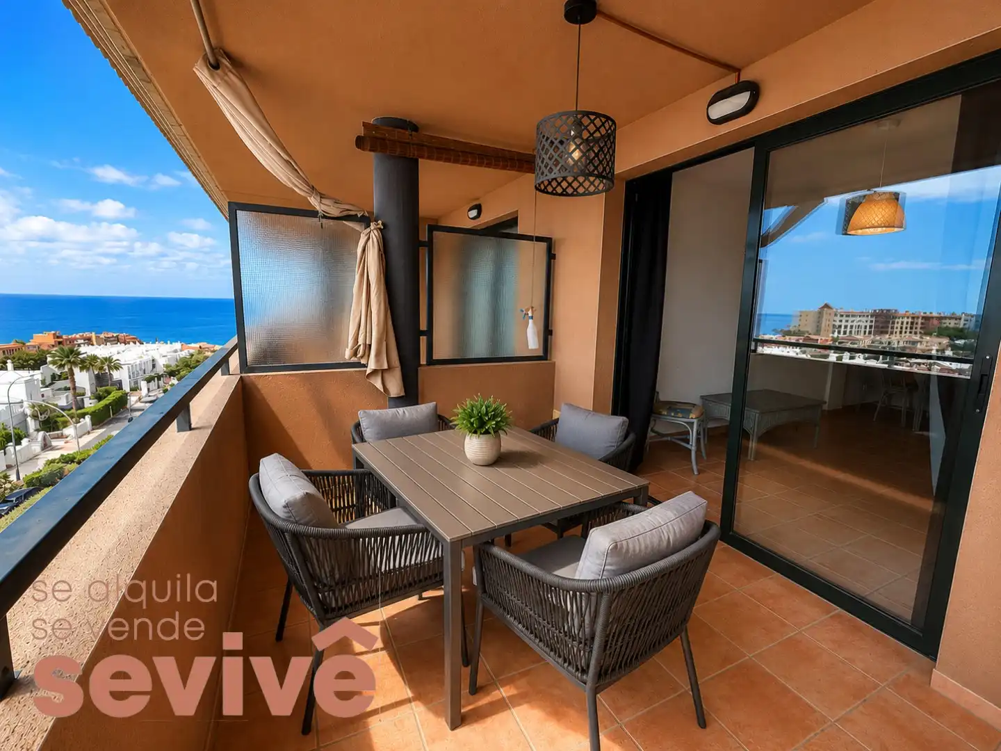 Terrace of Flat for sale in Adeje  with Terrace, Storage room and Swimming Pool