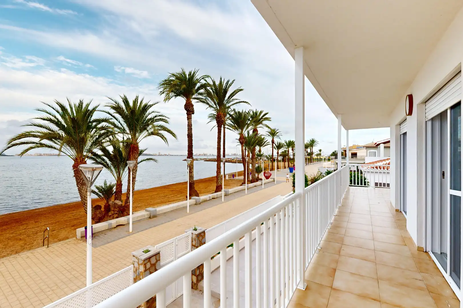Terraza de Casa o chalet de alquiler en Cartagena con Calefacción, Jardín privado y Parquet