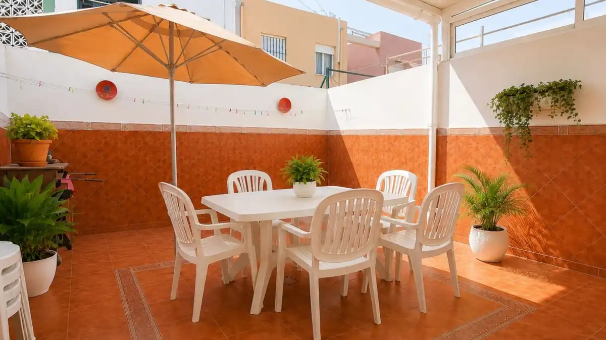 Terrace of Detached homes for sale in La Línea de la Concepción  with Private garden, Terrace and Jacuzzi