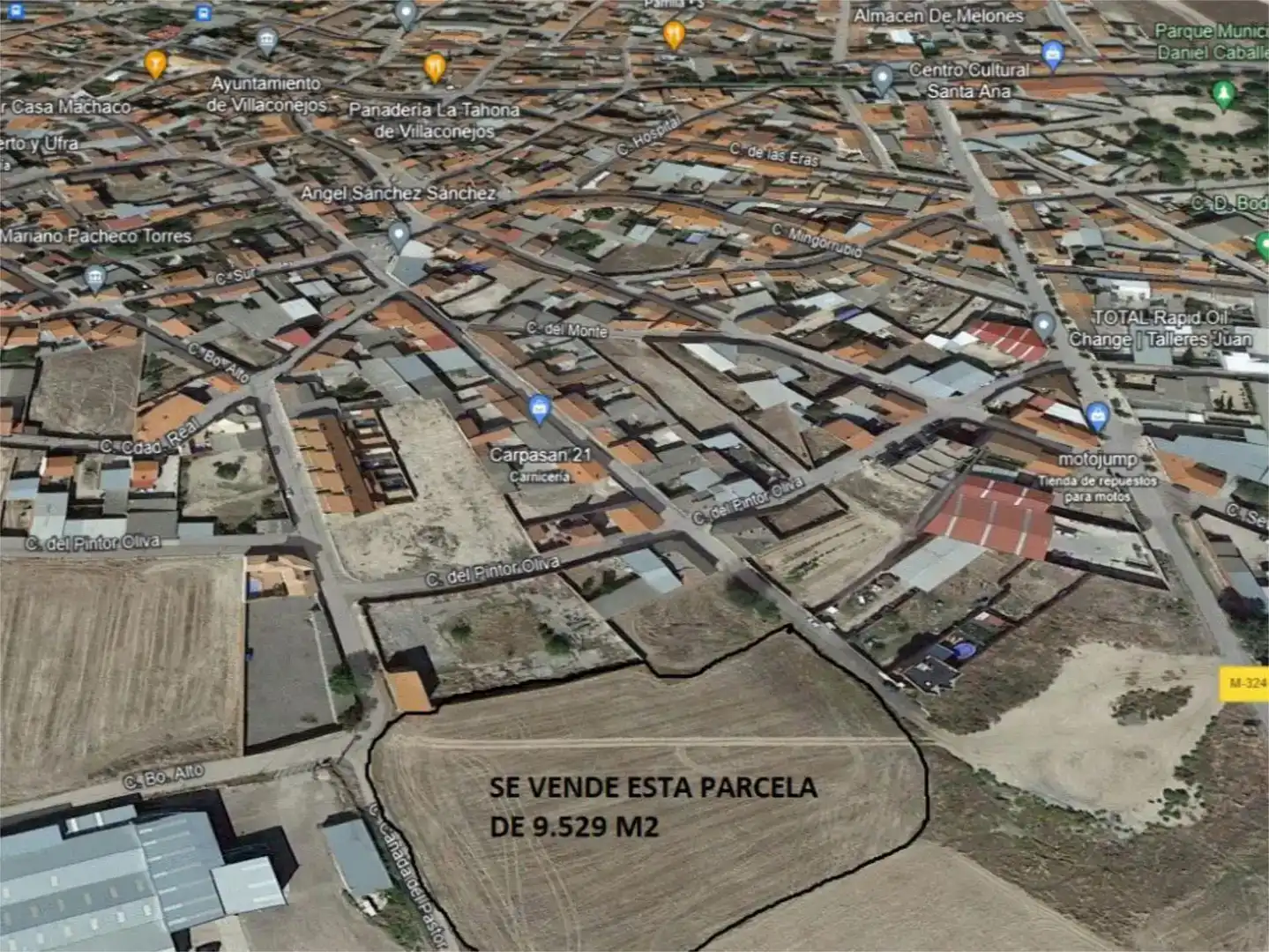 Exterior view of Land for sale in Villaconejos
