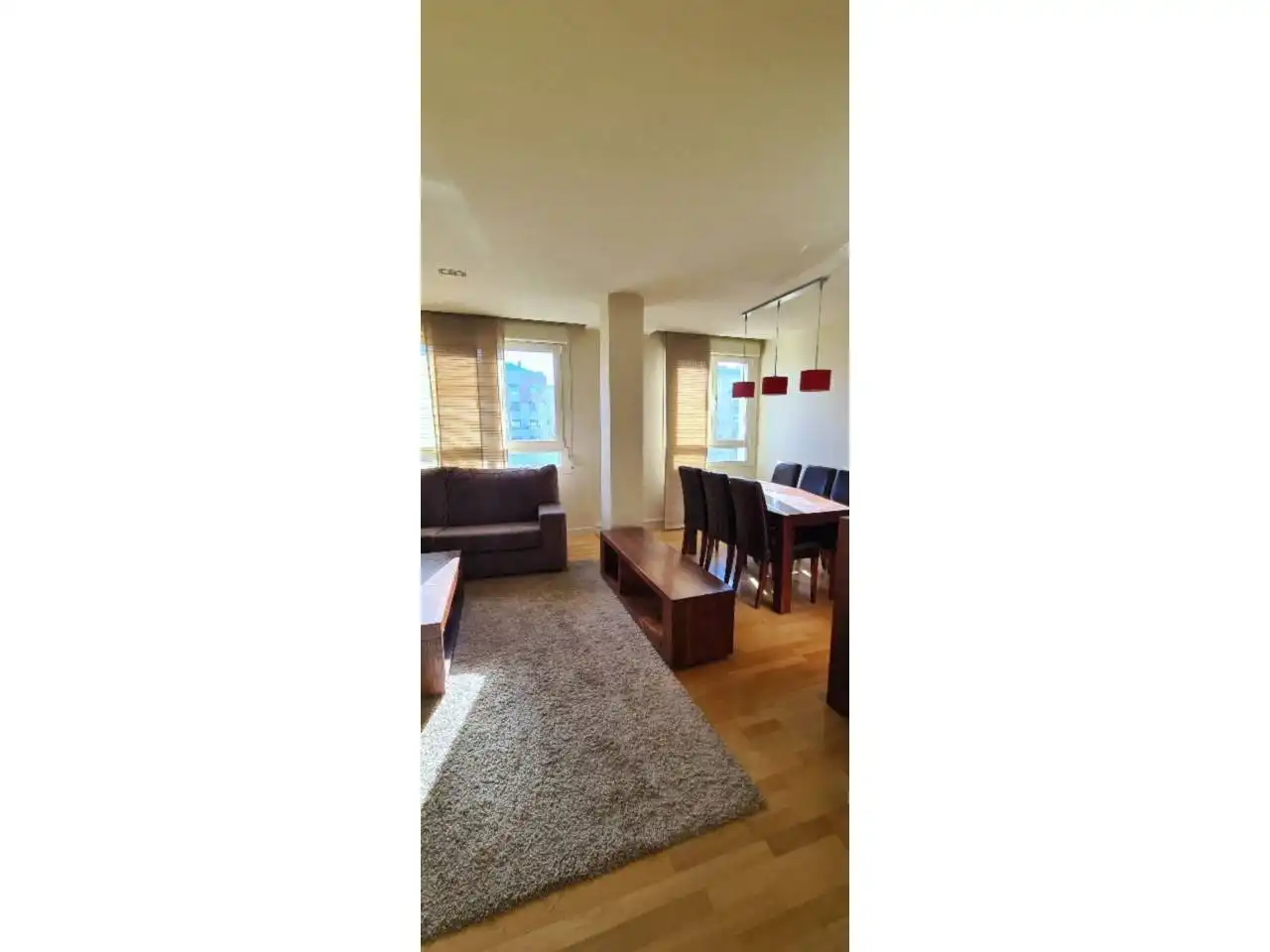Living room of Apartments for rent in  Logroño  with Heating, Parquet flooring and Furnished