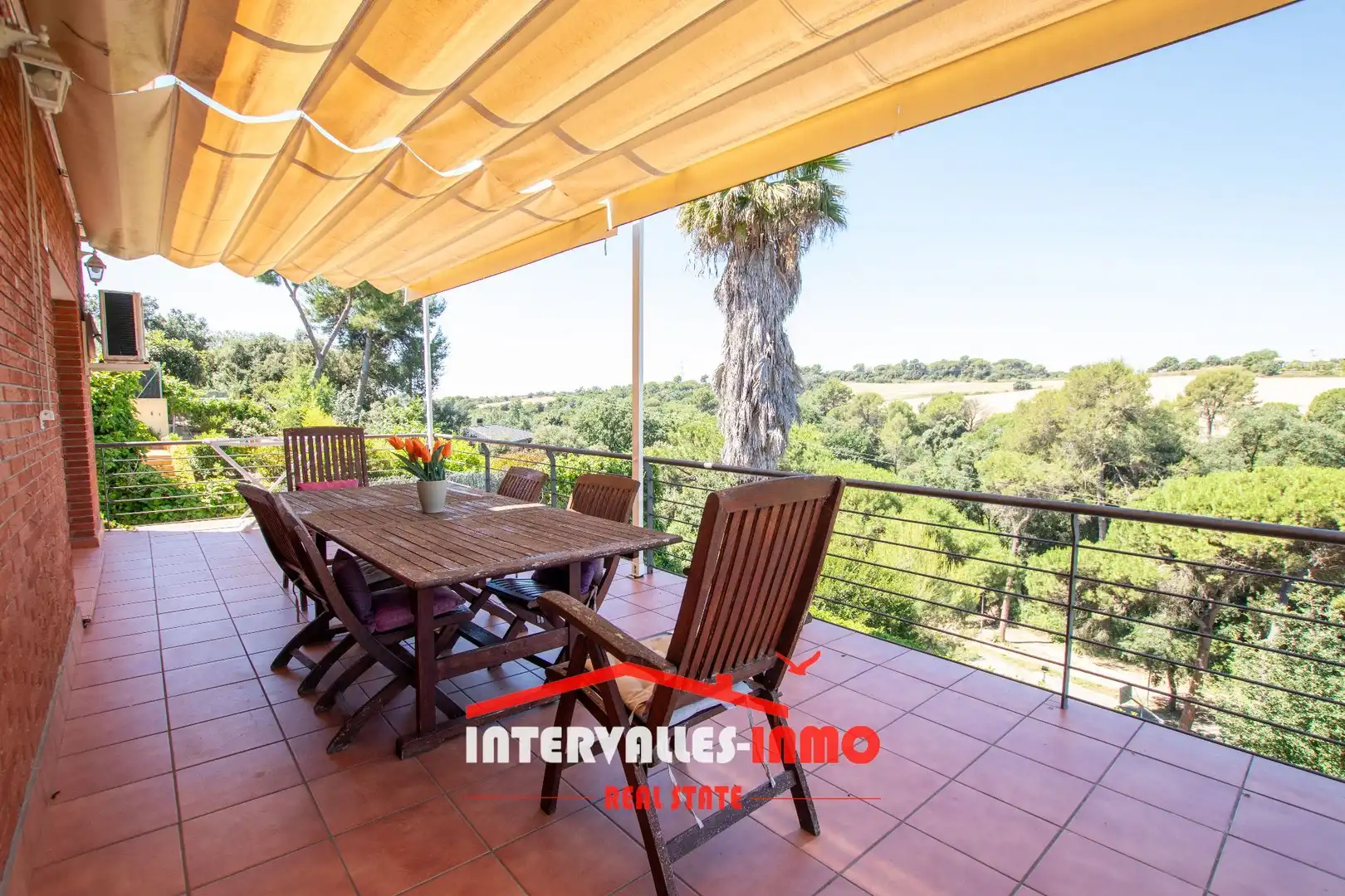 Terraza de Casa o chalet en venta en Caldes de Montbui con Aire acondicionado, Calefacción y Jardín privado